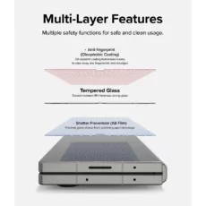 Ringke รุ่น Cover Display Protector Glass - ฟิล์มกระจก Galaxy Z Fold 6 (ฟิล์ม2แผ่น)