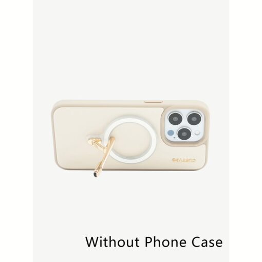 Custype รุ่น Economical Stand Kit Magnetic Single Bar Phone Stand - ขาตั้งแหวนแม่เหล็ก - สี White - Image 4