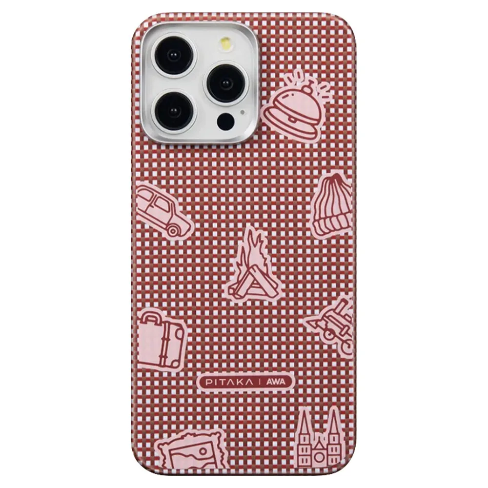 Pitaka รุ่น MagEZ Case 5 - เคส iPhone 15 Pro - สี Bonfire 1 Pitaka รุ่น MagEZ Case 5 - เคส iPhone 15 Pro - สี Bonfire