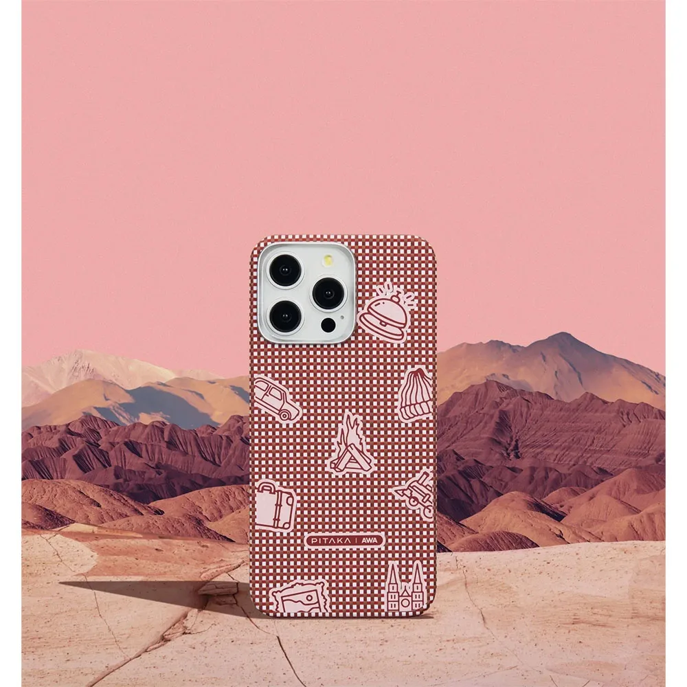 Pitaka รุ่น MagEZ Case 5 - เคส iPhone 15 Pro - สี Bonfire 6 Pitaka รุ่น MagEZ Case 5 - เคส iPhone 15 Pro - สี Bonfire - Image 6