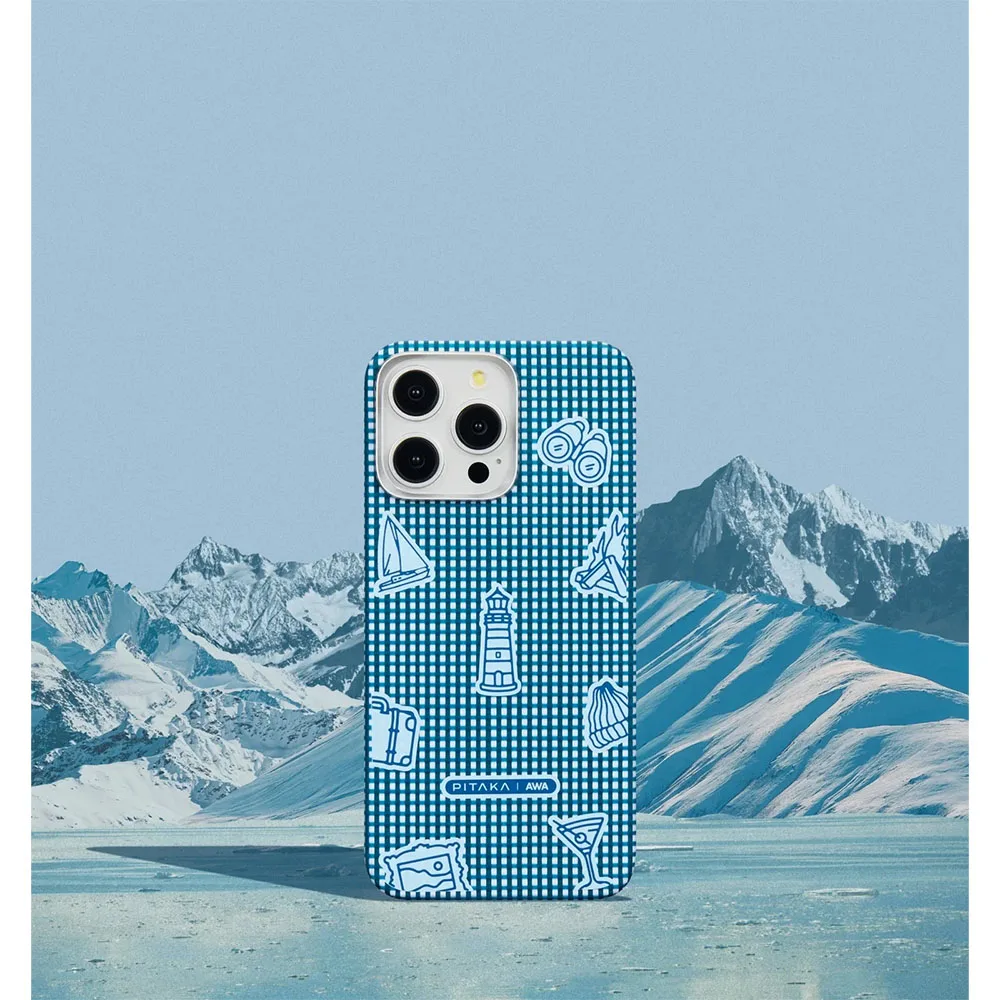 Pitaka รุ่น MagEZ Case 5 - เคส iPhone 15 Pro - สี Ocean 6 Pitaka รุ่น MagEZ Case 5 - เคส iPhone 15 Pro - สี Ocean - Image 6