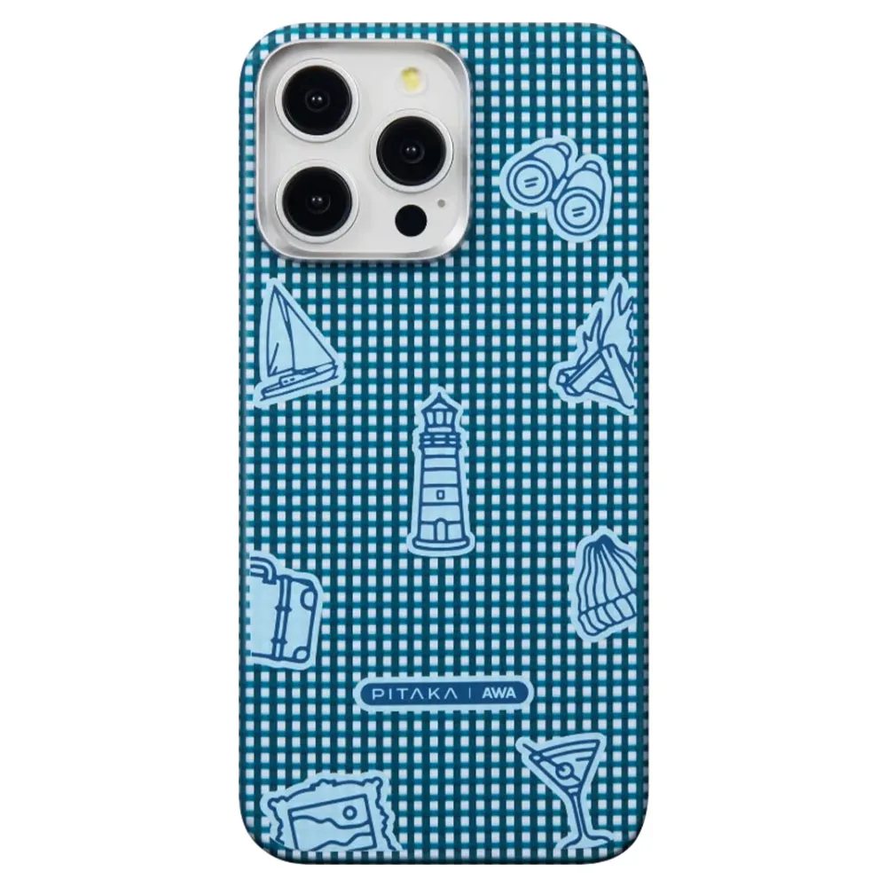Pitaka รุ่น MagEZ Case 5 - เคส iPhone 15 Pro - สี Ocean 1 Pitaka รุ่น MagEZ Case 5 - เคส iPhone 15 Pro - สี Ocean
