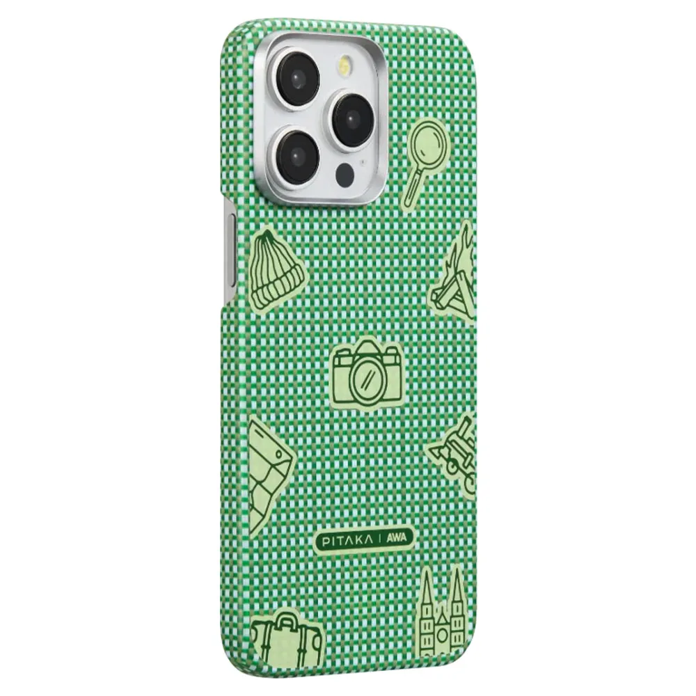 Pitaka รุ่น MagEZ Case 5 - เคส iPhone 15 Pro - สี Forest 2 Pitaka รุ่น MagEZ Case 5 - เคส iPhone 15 Pro - สี Forest - Image 2