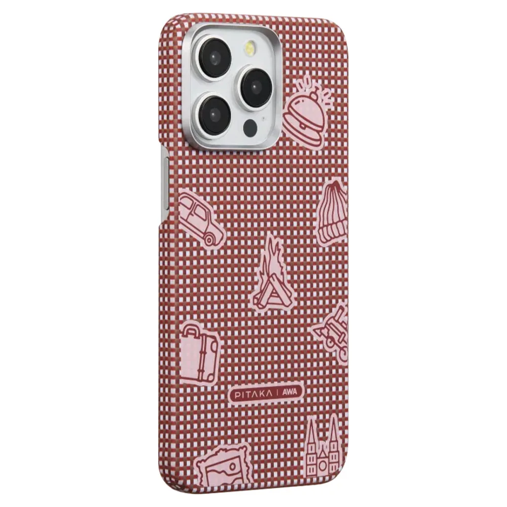 Pitaka รุ่น MagEZ Case 5 - เคส iPhone 15 Pro - สี Bonfire 2 Pitaka รุ่น MagEZ Case 5 - เคส iPhone 15 Pro - สี Bonfire - Image 2