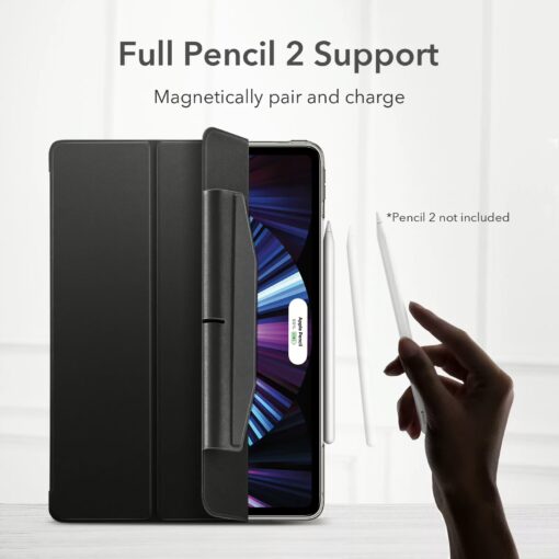 ESR รุ่น Ascend Trifold - เคส iPad Pro 13" (7th/2024) - สี Frosted Black - Image 3