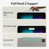 ESR รุ่น Ascend Trifold - เคส iPad Pro 11" (5th/2024) - สี Frosted Grey
