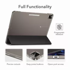 ESR รุ่น Ascend Trifold - เคส iPad Pro 11" (5th/2024) - สี Frosted Black