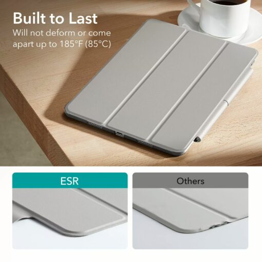ESR รุ่น Ascend Trifold - เคส iPad Pro 13" (7th/2024) - สี Frosted Grey - Image 3