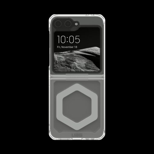 UAG รุ่น Plyo Pro - เคส Galaxy Z Flip 6 - สี Ice/Silver - Image 3