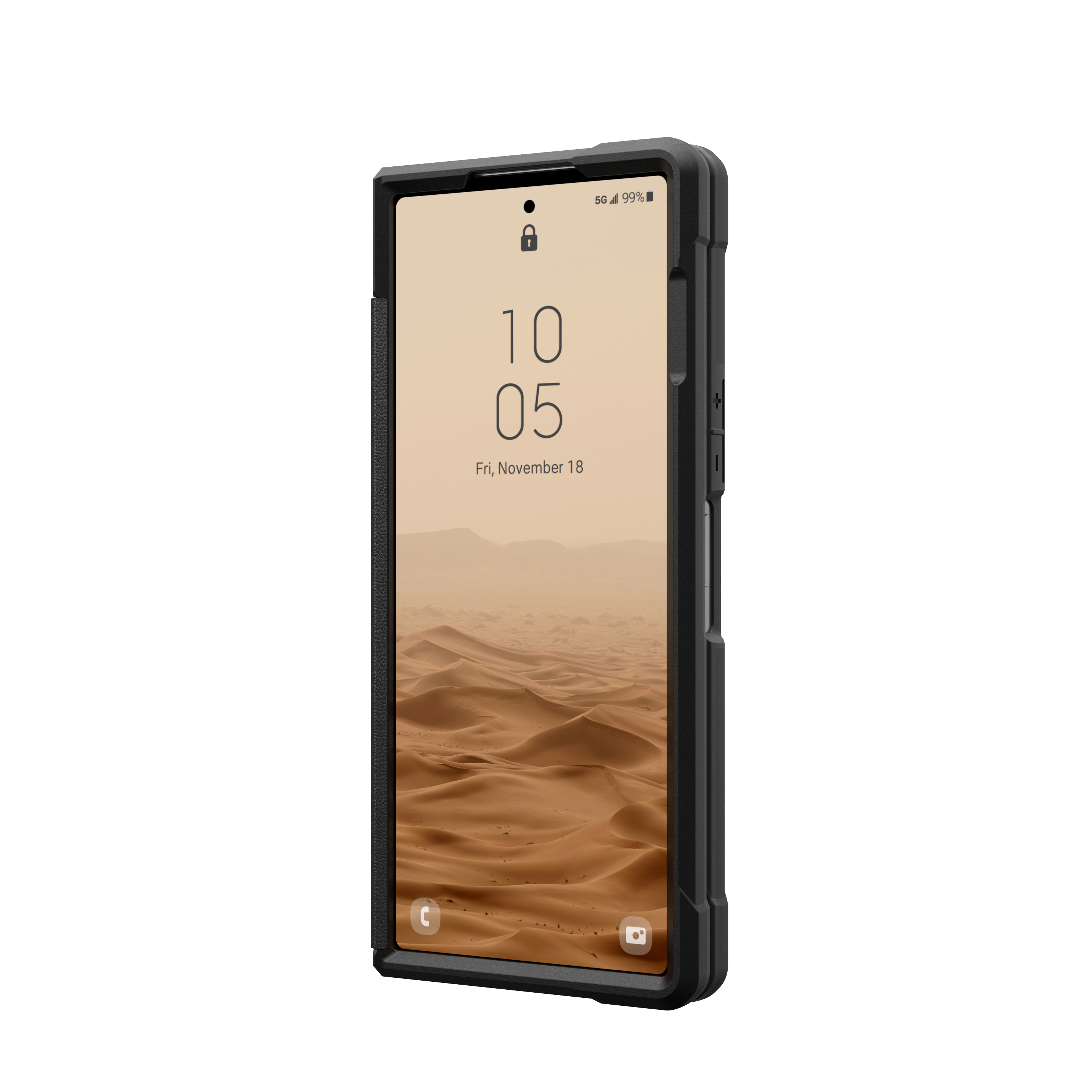 UAG รุ่น Civilian - เคส Galaxy Z Fold 6 - สี Black
