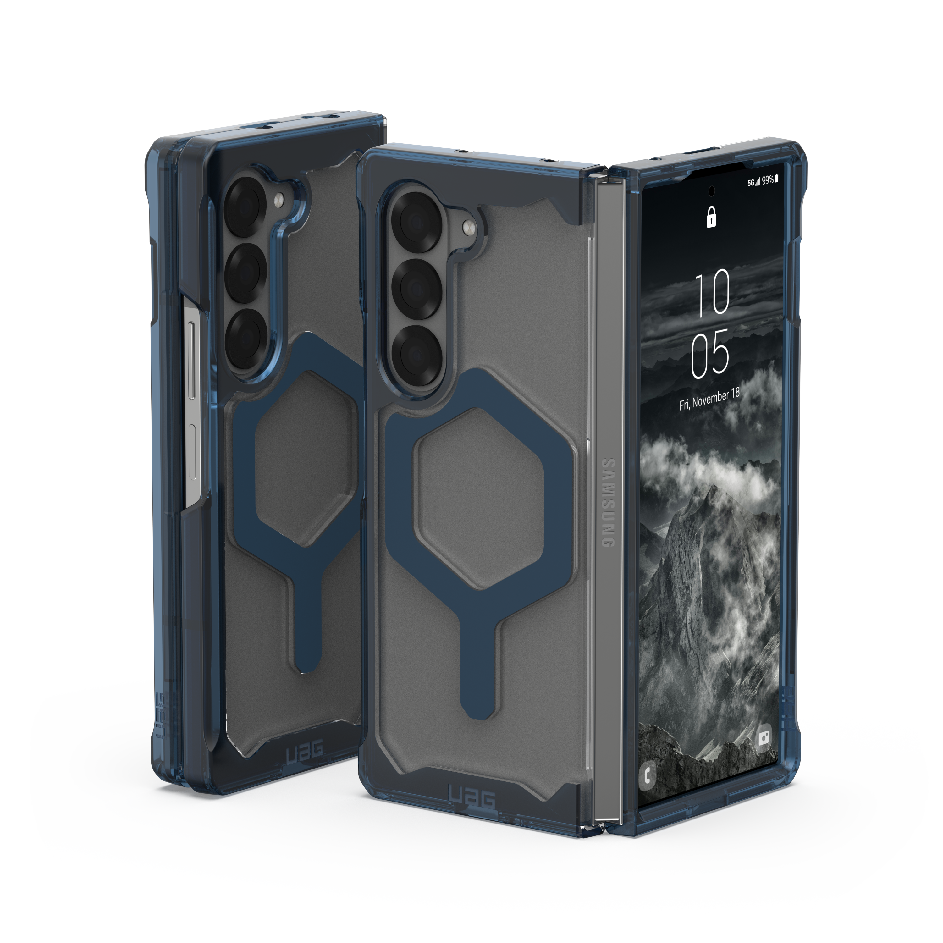 UAG รุ่น Plyo Pro - เคส Galaxy Z Fold 6 - สี Ice/Mallard