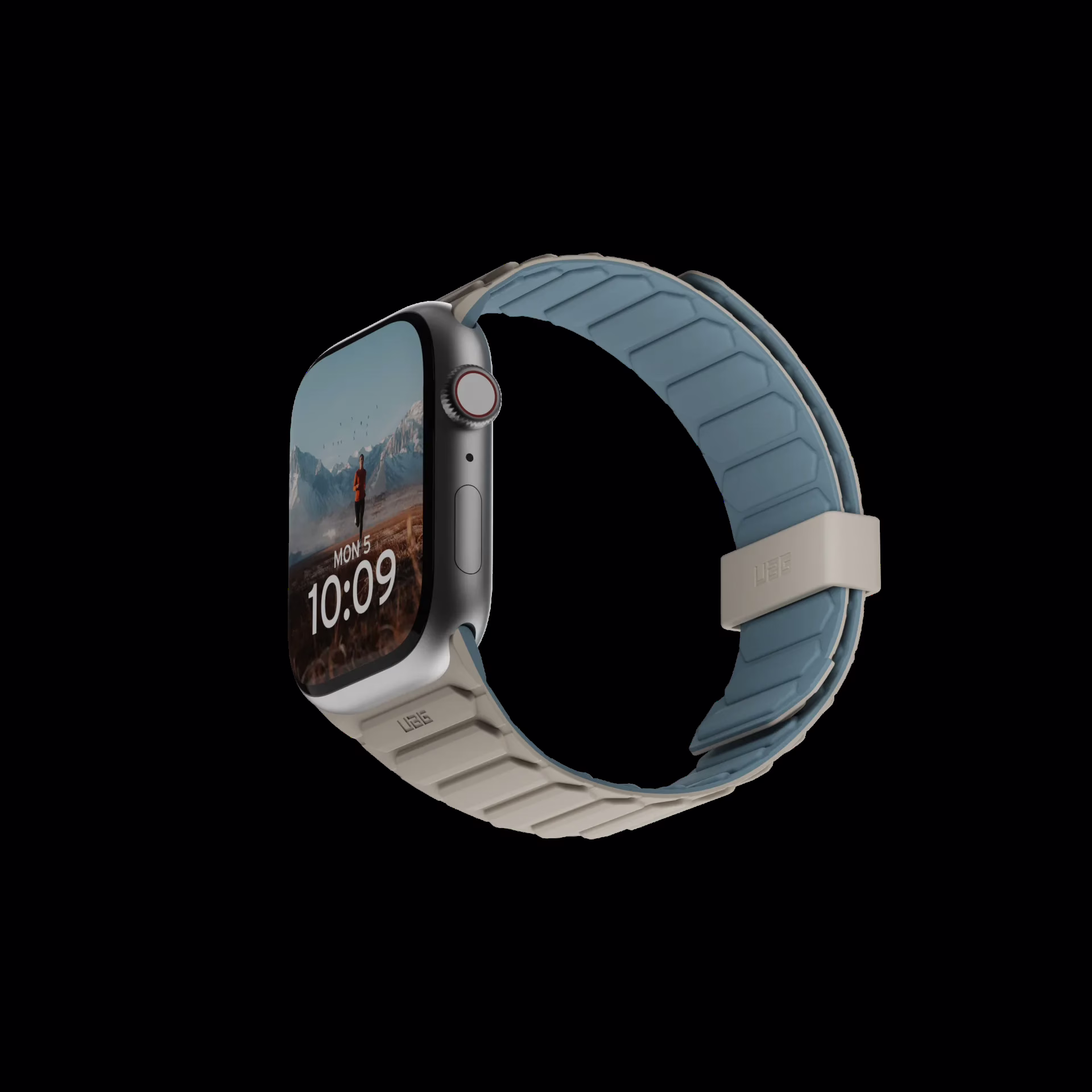 UAG รุ่น Pathfinder - สายนาฬิกา Apple Watch 38/40/41mm - สี Dune/Cloud Blue 8 UAG รุ่น Pathfinder - สายนาฬิกา Apple Watch 38/40/41mm - สี Dune/Cloud Blue - Image 8