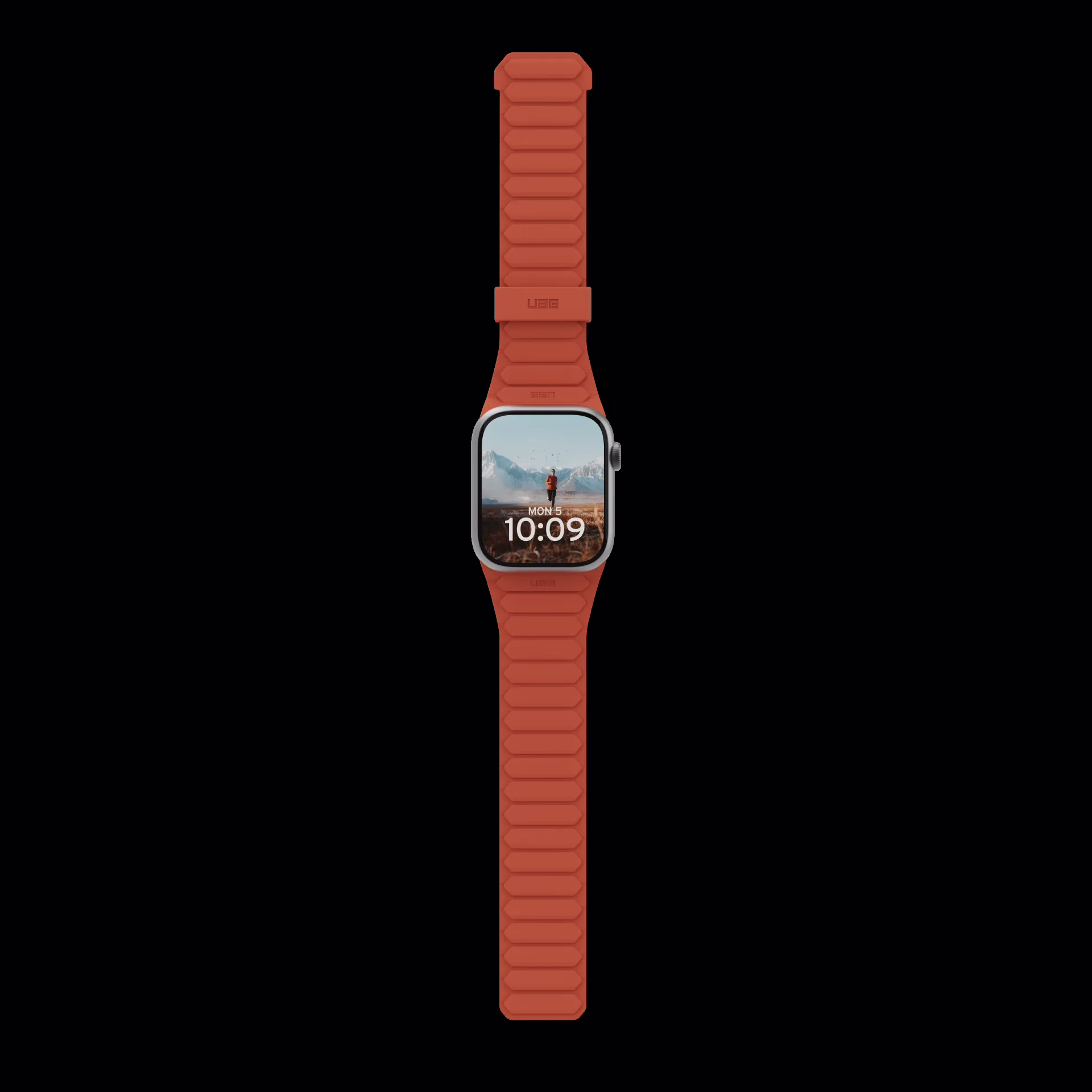 UAG รุ่น Pathfinder - สายนาฬิกา Apple Watch 42/44/45/49mm - สี Olive/Rust - Image 2