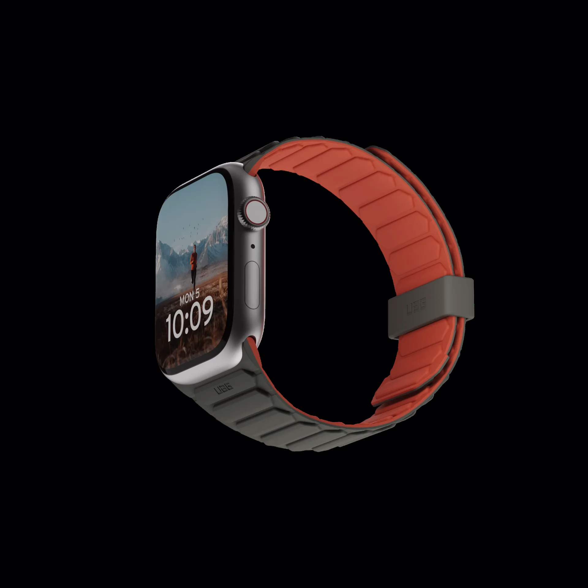 UAG รุ่น Pathfinder - สายนาฬิกา Apple Watch 42/44/45/49mm - สี Olive/Rust - Image 8