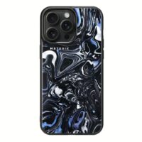 Materik รุ่น Luxury Personalized - เคส iPhone 15 Pro Max - สี Black Pearl