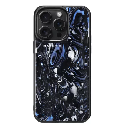 Materik รุ่น Luxury Personalized - เคส iPhone 15 Pro - สี Black Pearl