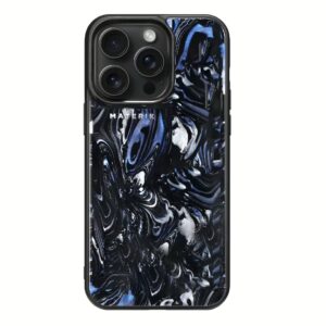 Materik รุ่น Luxury Personalized - เคส iPhone 15 Pro - สี Black Pearl