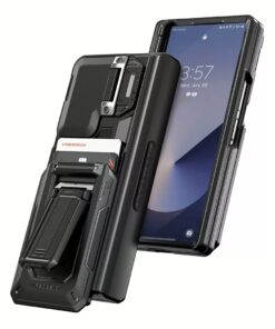 VRS รุ่น D-Wallet Origin - เคส Galaxy Z Fold 6 - สี Black