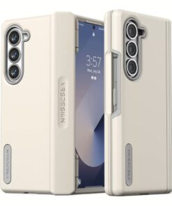 VRS รุ่น Terra Guard Modern - เคส Galaxy Z Fold 6 - สี Cream