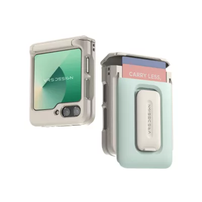 VRS รุ่น D-Wallet Orb - เคส Galaxy Z Flip 6 - สี Marine Green