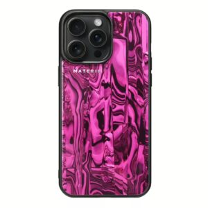 Materik รุ่น Luxury Personalized - เคส iPhone 15 Pro Max - สี Jellyfish Pink