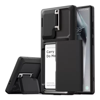 VRS รุ่น Damda Glide Modern - เคส Galaxy S24 Ultra - สี Black