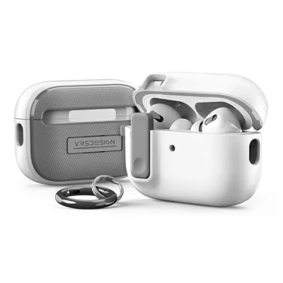 VRS รุ่น Modern Lock - เคส Airpods Pro 2 - สี White