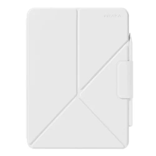 Pitaka รุ่น MagEZ Folio 2 - ฝาพับหน้าจอ iPad Air 13" (2025/2024), iPad Pro 12.9" (6th-3rd Gen) - สี White