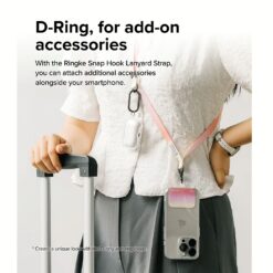 Ringke รุ่น Holder Link Snap Hook Lanyard Strap - สายคล้อง - สี Aloha Sunset