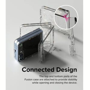 Ringke รุ่น Fusion Design - เคส Galaxy Z Flip 6 - ลาย Dry Flowers 19 Ringke รุ่น Fusion Design - เคส Galaxy Z Flip 6 - ลาย Dry Flowers