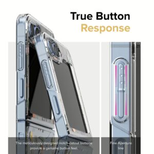 Ringke รุ่น Fusion Design - เคส Galaxy Z Flip 6 - ลาย Dry Flowers 16 Ringke รุ่น Fusion Design - เคส Galaxy Z Flip 6 - ลาย Dry Flowers