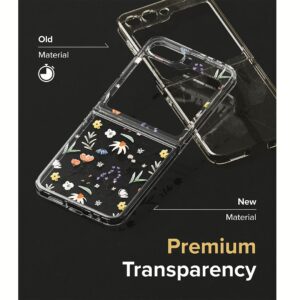 Ringke รุ่น Fusion Design - เคส Galaxy Z Flip 6 - ลาย Dry Flowers 25 Ringke รุ่น Fusion Design - เคส Galaxy Z Flip 6 - ลาย Dry Flowers