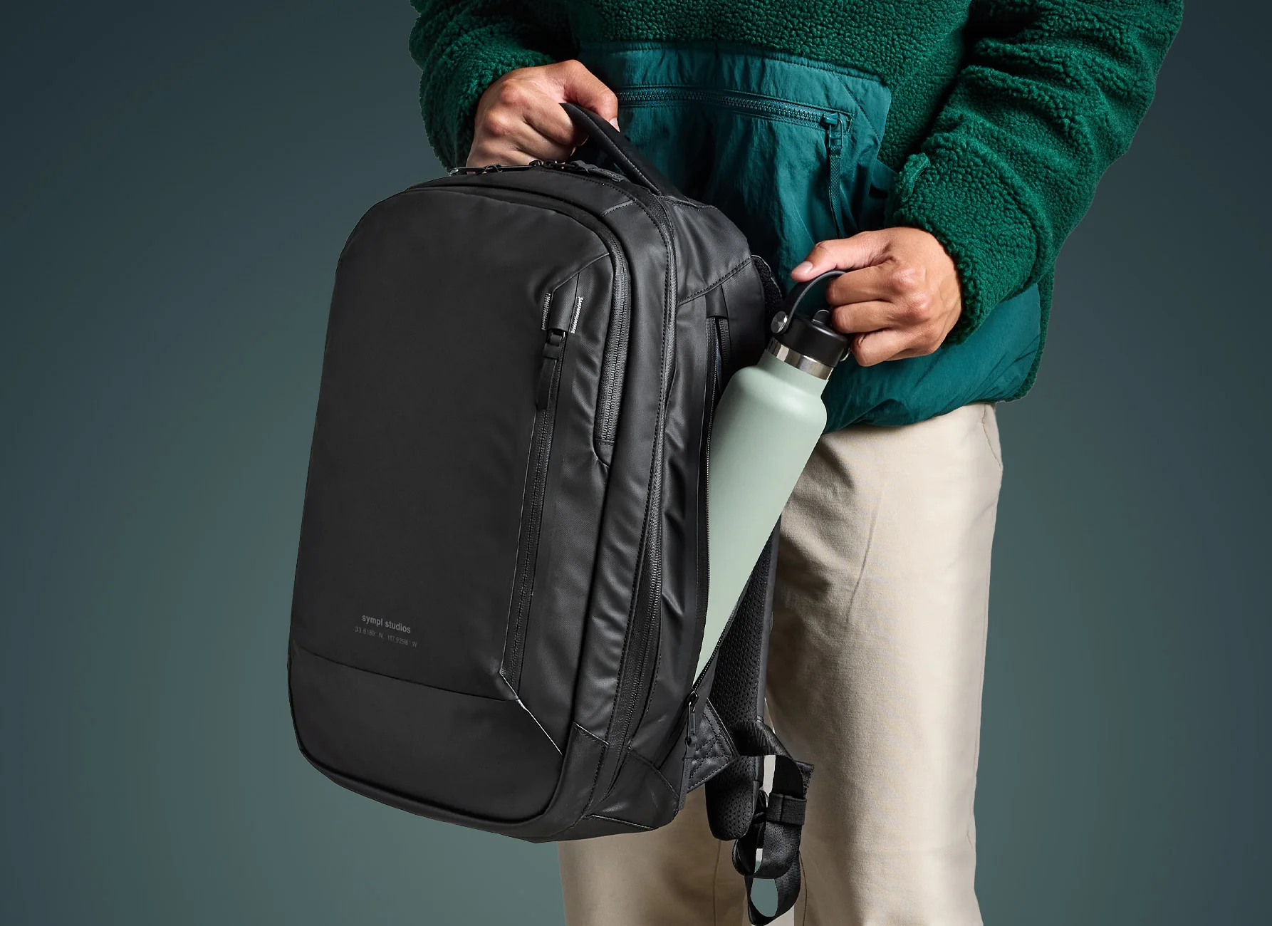 Sympl รุ่น Commuter Pack 20L - กระเป๋าเป้ - สี Black
