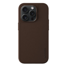 Incase รุ่น Icon with MagSafe - เคส iPhone 15 Pro - สี Brown Pebbled Leather