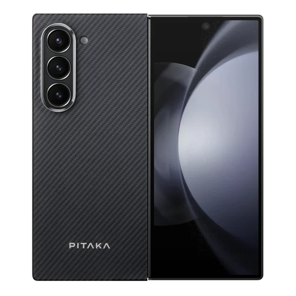 Pitaka รุ่น MagEZ Case 5 - เคส Galaxy Z Fold 6 - สี Black/Grey 1 Pitaka รุ่น MagEZ Case 5 - เคส Galaxy Z Fold 6 - สี Black/Grey
