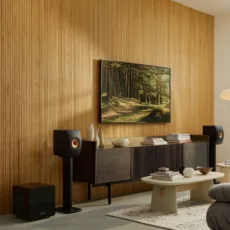 ลำโพงเบส KEF รุ่น KC92 Powered Subwoofer - สี Black