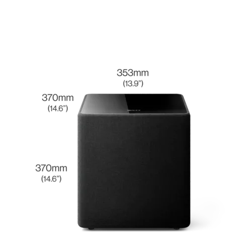 ลำโพงเบส KEF รุ่น Kube 10 MIE 300w Active Subwoofer