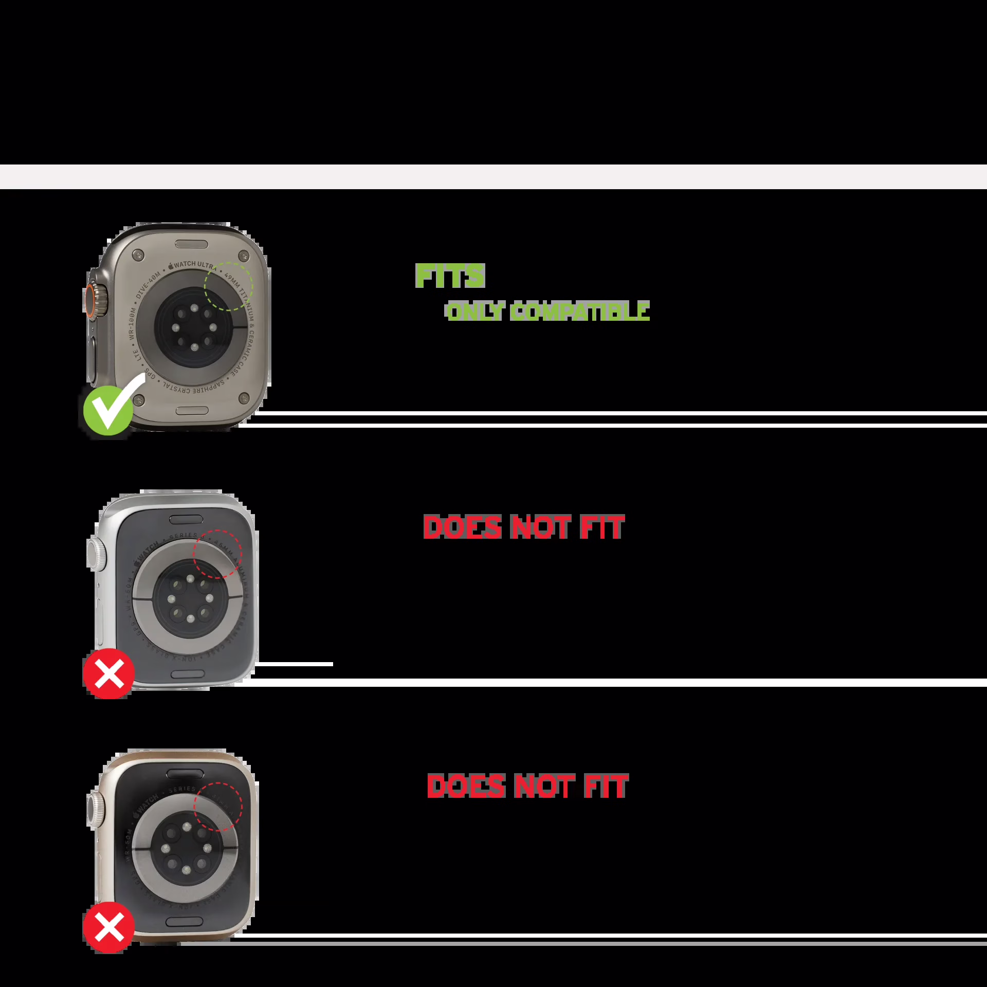 UAG รุ่น Scout V2 - เคส Apple Watch Ultra (49mm) - สี Black - Image 6