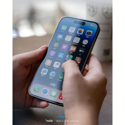 Hoda รุ่น Glass Protector Clear - ฟิล์มกระจก iPhone 16 Pro - Image 11