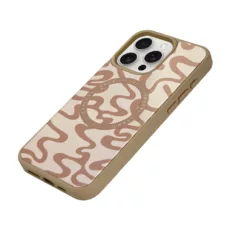 Custype รุ่น Magnetic Wireless Charging Phone Case with Printing - เคส iPhone 16 Pro Max - สี Graphic Nude