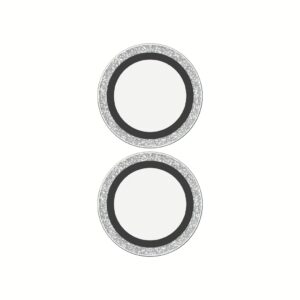 Zagg รุ่น Luxury Camera Lens - กระจกเลนส์กล้อง iPhone 16/ 16 Plus - สี Silver Glitter 8 Zagg รุ่น Luxury Camera Lens - กระจกเลนส์กล้อง iPhone 16/ 16 Plus - สี Silver Glitter