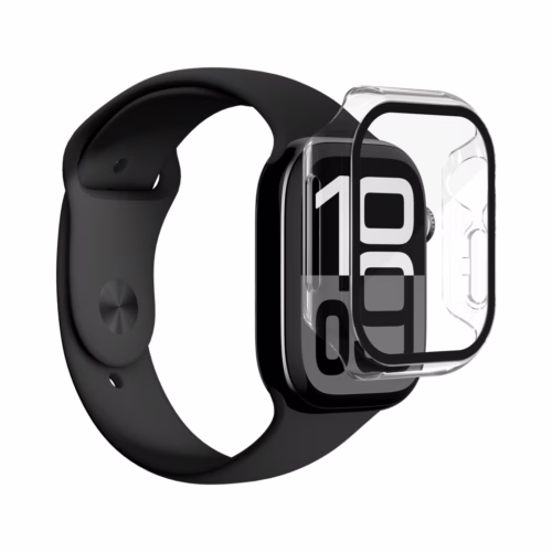 Zagg รุ่น Glass Elite 360 - เคส Apple Watch 10 (46mm) - สี Clear