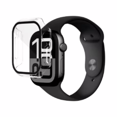 Zagg รุ่น Glass Elite 360 - เคส Apple Watch 10 (46mm) - สี Clear