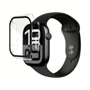 Zagg รุ่น Glass Elite 360 - เคส Apple Watch 10 (46mm) - สี Clear