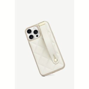 Custype รุ่น Phone Case with Wrist Band - เคส iPhone 16 Pro Max - สี Nude