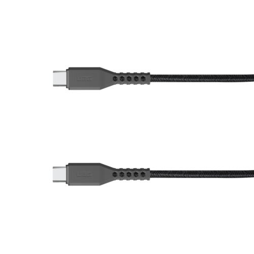 UAG สายชาร์จ รุ่น USB C-to-USB C Cable 60W (ยาว 1.2 m) - สี Grey