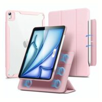 ESR รุ่น Rebound Hybrid 360 - เคส iPad Air 11" (2025/2024), iPad Air 10.9" (5th/4th Gen) - สี Pink