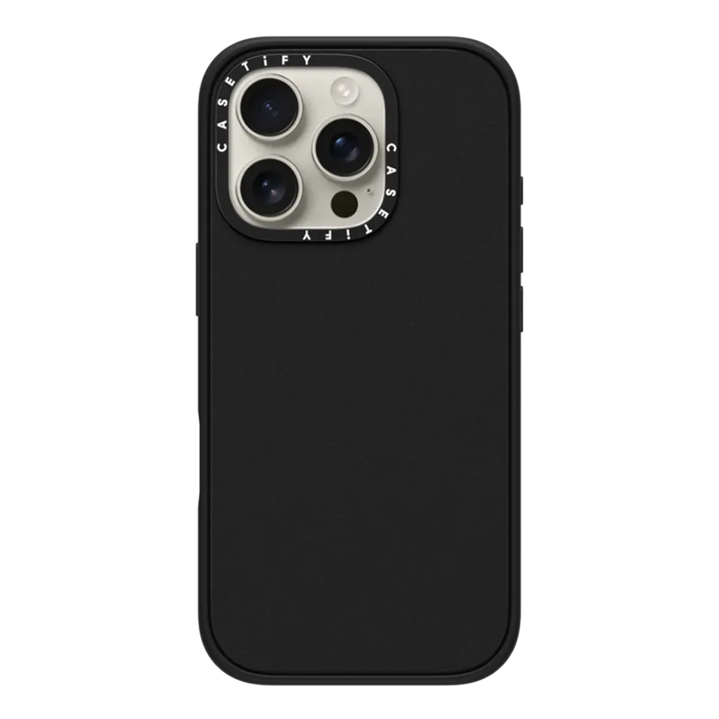 Casetify รุ่น Impact Case With Magsafe - เคส iPhone 16 Pro Max - สี Matte Black