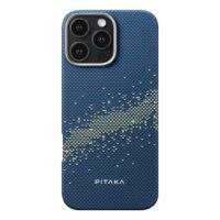 Pitaka รุ่น MagEZ Case 6 - เคส iPhone 16 Pro - สี Milky Way Galaxy