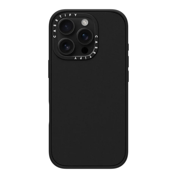 Casetify รุ่น Impact Case With Magsafe - เคส iPhone 16 Pro Max - สี Matte Black